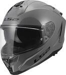 LS2 FF817 Challenger II Solid, Integralhelm - Grau - XXS