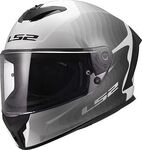 LS2 FF820 Rapid III Flow, Integralhelm - Wei&szlig;/Grau/Schwarz - M