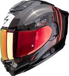 Scorpion EXO-1500 Carbon Air Zity, Integralhelm - Schwarz/Rot - XXL