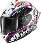 Shark Skwal Cup Speed-Fancy, Integralhelm - Wei&szlig;/Schwarz/Pink/Orange - XL