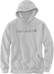 Carhartt Signature Logo 2, Kapuzenpullover - Hellgrau/Grau (Ec5) - XS
