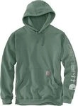 Carhartt Logo, Kapuzenpullover - Gr&uuml;n (Gn7) - XXL