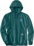 Carhartt Force Logo Graphic, Kapuzenpullover - Petrol/Hellblau (Gp2) - S