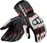 Revit Xena 4, Handschuhe Damen - Schwarz/Wei&szlig;/Neon-Rot - M