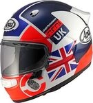Arai Quantic Nation "UK", Integralhelm - Blau/Rot/Wei&szlig; - S