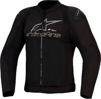 Alpinestars SMX AIR, Textiljacke - Schwarz/Dunkelgrau - L