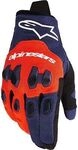 Alpinestars Pro-Dura, Handschuhe - Orange/Dunkelblau/Wei&szlig; - S