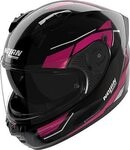 Nolan N60-6 Sincrono 354, Integralhelm - Schwarz/Pink/Grau - XS
