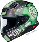 Shoei 11.16.906.4, Shoei NXR2 Zaku II, Integralhelm - Gr&uuml;n/Wei&szlig;/Schwarz - M