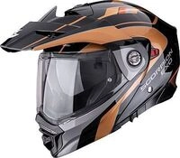 Scorpion ADX-2 Kamps, Klapphelm - Schwarz/Kupfer - XXL