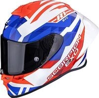 Scorpion EXO-R1 Evo II Air Valere, Integralhelm - Wei&szlig;/Rot/Blau - XL