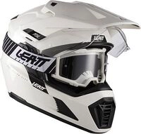Leatt Adventure 7.5 V26 Solid, Endurohelm - Wei&szlig; - S