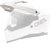 ONeal D-SRS Solid S26, Helmschirm - Wei&szlig; - Einheitsgr&ouml;&szlig;e