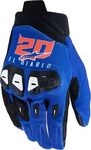 Alpinestars FQ20 SP X 1, Handschuhe - Blau/Schwarz/Neon-Rot - S