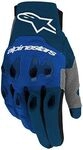 Alpinestars Pro-Dura, Handschuhe - Blau/Dunkelblau/Wei&szlig; - S