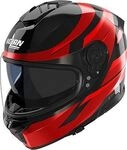 Nolan N80-8 Fervo 355, Integralhelm - Schwarz/Rot - M