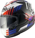 Arai RX-7V Evo Rea SB3, Integralhelm - Schwarz/Wei&szlig;/Rot/Blau - S