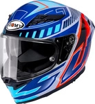Suomy K6SS0014.6, Suomy Stellar 2 Deepspace, Integralhelm - Blau/Grau/Rot - XL