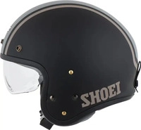 Shoei 13.11.102.6, Shoei J.O2 Aventure, Jethelm - Matt Schwarz/Grau - XL