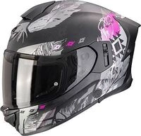 Scorpion EXO-530 Air Hadji, Integralhelm - Matt Schwarz/Grau/Pink - L