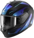Shark Ridill 2 Mekarium, Integralhelm - Matt Schwarz/Blau/Lila - L
