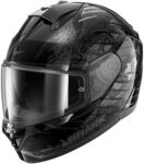 Shark Ridill 2 Reptaia, Integralhelm - Schwarz/Grau - L