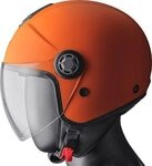 GMS-Moto Gelato Peach, Jethelm - Dunkelorange - XS