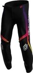 Troy Lee Designs SE Pro Stripes, Textilhose Jugend - Schwarz/Lila/Rot/Neon-Gelb...
