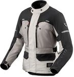 Revit Outback 5 H2O, Textiljacke wasserdicht Damen - Hellgrau/Schwarz - 46