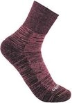 Carhartt Twin Knit Midweight Short Crew, Socken Damen - Pink - M
