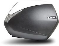 Shad SH36, Koffer-Abdeckung - Wei&szlig;