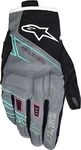 Alpinestars Stella Moblast, Handschuhe Drystar Damen - Grau/Hellblau/Wei&szlig; - L
