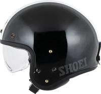 Shoei 13.11.101.7, Shoei J.O2 Aventure, Jethelm - Schwarz/Wei&szlig; - XXL