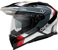 ONeal D-SRS S26, Endurohelm - Schwarz/Wei&szlig;/Rot - XS