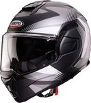 Caberg Trip Lunar, Modularhelm - Matt Schwarz/Grau/Wei&szlig; - XS