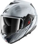 Shark OXO Speed-Tech, Modularhelm - Wei&szlig;/Schwarz/Blau - L