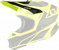 ONeal 10SRS Hyperlite Compact, Helmschirm - Matt Schwarz/Neon-Gelb