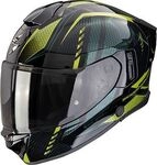 Scorpion EXO-530 Air Theras, Integralhelm - Schwarz/Gr&uuml;n - XXL