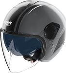 Nolan N20-2 Visor Dolce Vita 351, Jethelm - Matt Dunkelgrau/Schwarz - XL