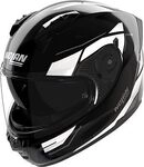 Nolan N60-6 Sincrono 353, Integralhelm - Schwarz/Wei&szlig;/Grau - XS