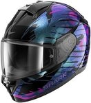 Shark Ridill 2 Reptaia, Integralhelm - Schwarz/Lila/Gr&uuml;n/Pink - L