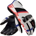 Revit RSR 5, Handschuhe - Wei&szlig;/Neon-Rot/Blau/Schwarz - S