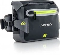 Acerbis No Water 3L, H&uuml;fttasche wasserdicht - Schwarz/Grau/Neon-Gelb - 3 l