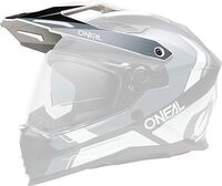 ONeal D-SRS S26, Helmschirm - Schwarz/Wei&szlig;/Grau - Einheitsgr&ouml;&szlig;e