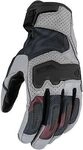 Macna Haros 2.0, Handschuhe - Hellgrau/Schwarz/Rot - M