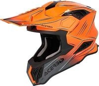 Acerbis Airstrike-X, Motocrosshelm - Orange/Grau - XS