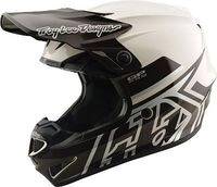 Troy Lee Designs GP Pro Mono S26, Motocrosshelm - Matt Hellgrau/Schwarz - S