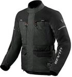 Revit Outback 5 H2O, Textiljacke wasserdicht - Dunkelgrau/Schwarz - S
