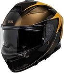 IXS Rapid 1.0 Graphic, Integralhelm - Orange/Dunkelgrau/Schwarz - XS
