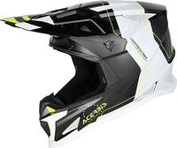 Acerbis T711, Motocrosshelm - Schwarz/Wei&szlig;/Neon-Gelb - XS
